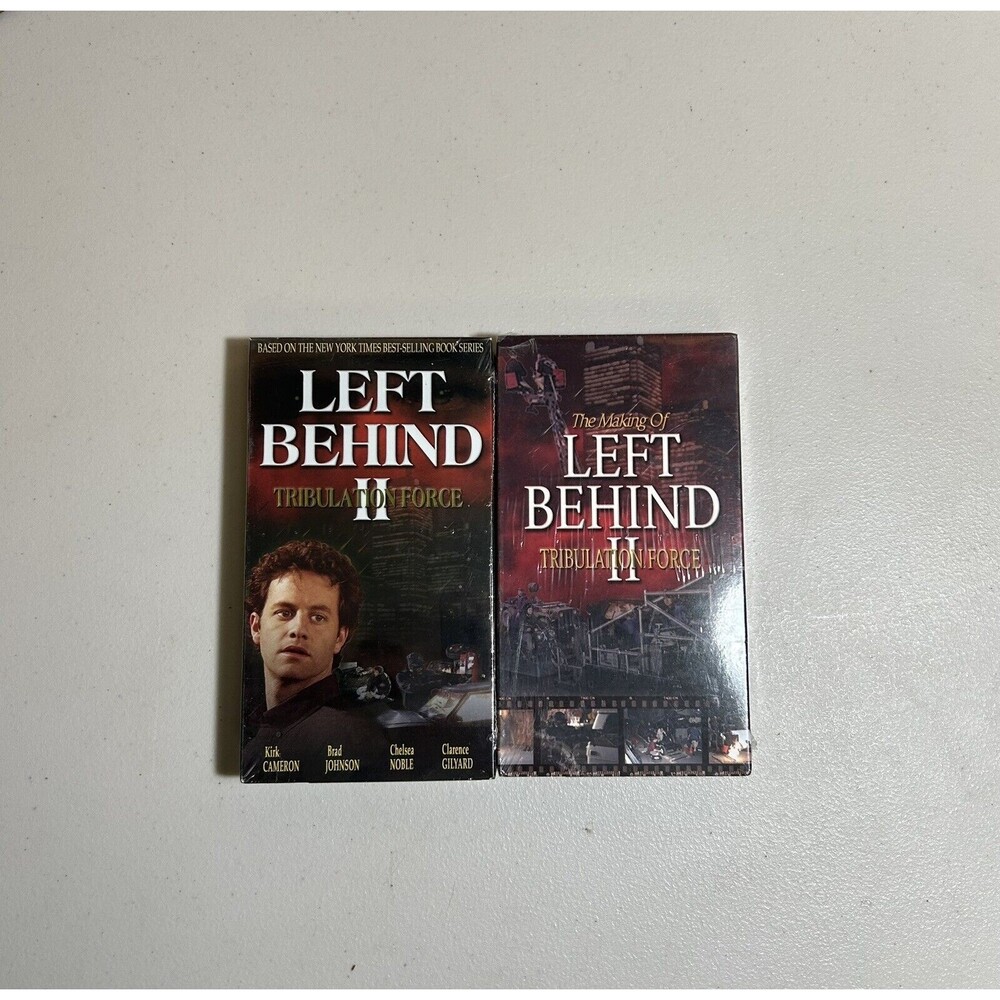 Left Behind II Tribulations AND The Making Of Left Behind II The VHS New Sealed